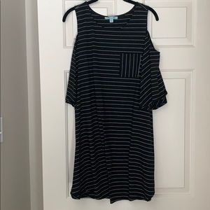 Black stripped dress!